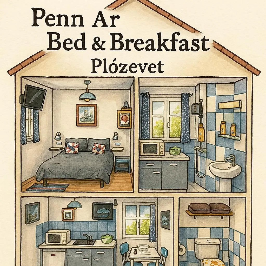 Penn Ar Bed & Breakfast Plozévet